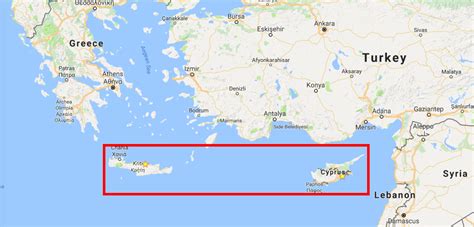 crete vs cyprus size
